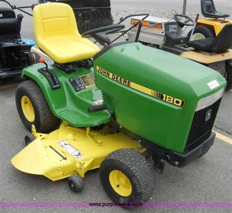 John Deere Lawn Mower In Manhattan Ks Item C Sold Purple Wave