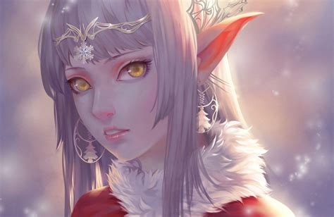 Anime Elf Girl Wallpapers Wallpaper Cave