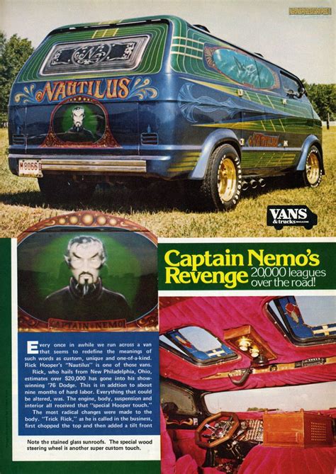 Nautilus Custom Van Custom Vans Cool Vans Old School Vans