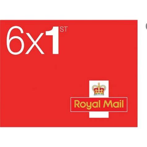 Royal Mail First Class Stamps 50 X Book Of 6 1c6