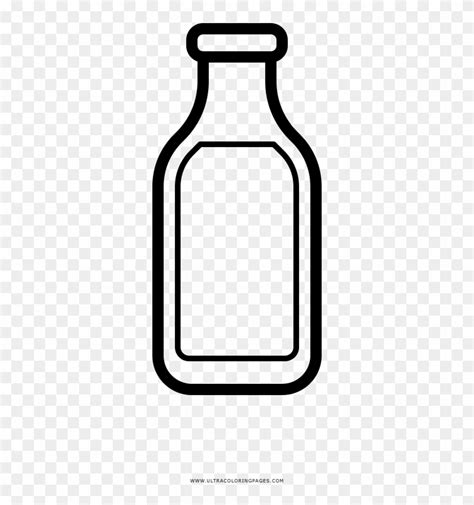 Milk Bottle Coloring Page Botella De Leche Para Colorear Free