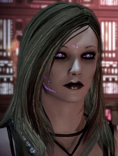 Blue And Purple Renegade Scars For Femshep At Mass Effect 3 Nexus