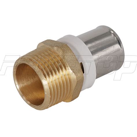 Brass Press Fitting Th Jaws For Pex Al Pex Multilayer Composite Pipe