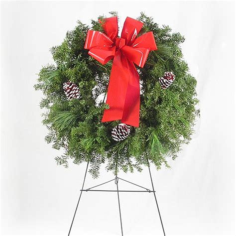 Fresh Cemetery Wreath Schaefer Greenhouses