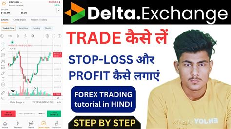 Delta Exchange India Me Trading Kaise Kare How To Set Stop Loss