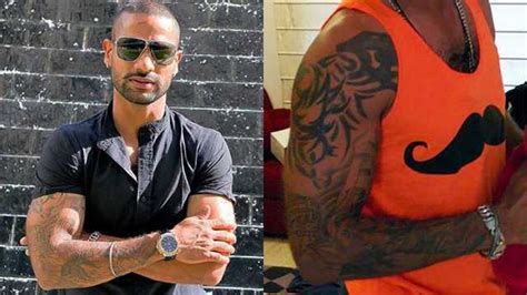 Shikhar Dhawan’s 5 Tattoos & Their Meanings - Body Art Guru