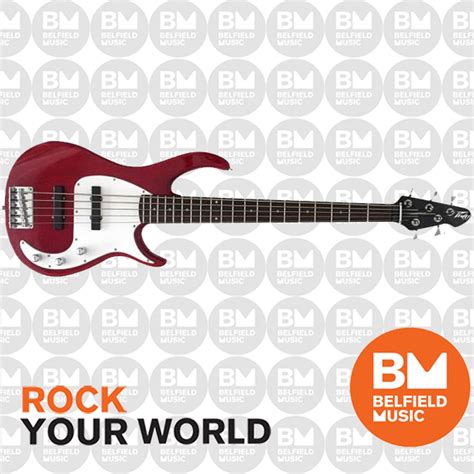 Peavey Milestone Series Bass Guitar 5 String Red Buy Online Belfield Music