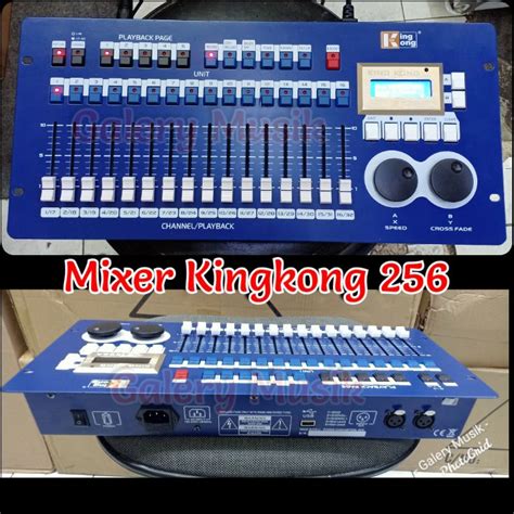 Jual Mixer Lighting Professional Kingkong 256 DMX Controller Shopee