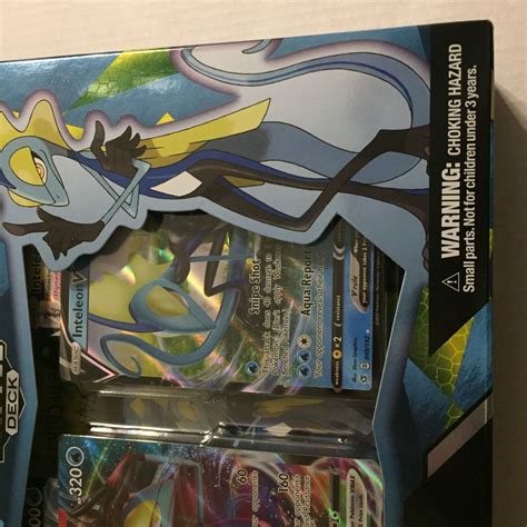 NEW Pokemon TCG Inteleon VMAX League Battle Deck Box