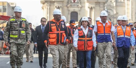 Presidenta Boluarte lideró Simulacro Nacional Multipeligro y destacó