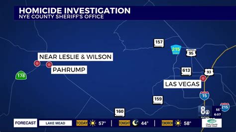 Nye County Sheriffs Office Seeks Help In Homicide Investigation