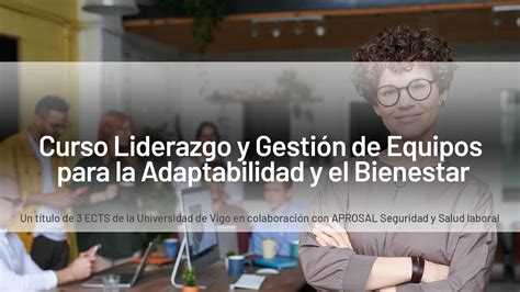 APROSAL Prevención Seguridad y Salud Laboral Curso Liderazgo y