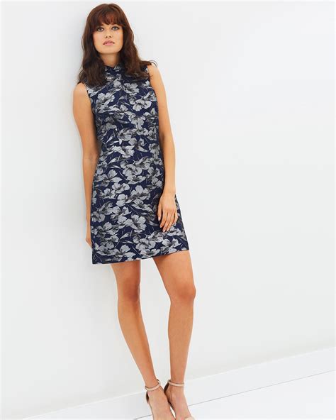 Jacquard Shift Dress Airrobe