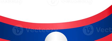 Laos Flag Wave Isolated On Png Or Transparent Background 27389060 PNG