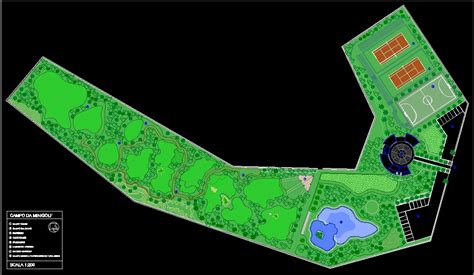 Minigolf Dwg Block For Autocad • Designs Cad