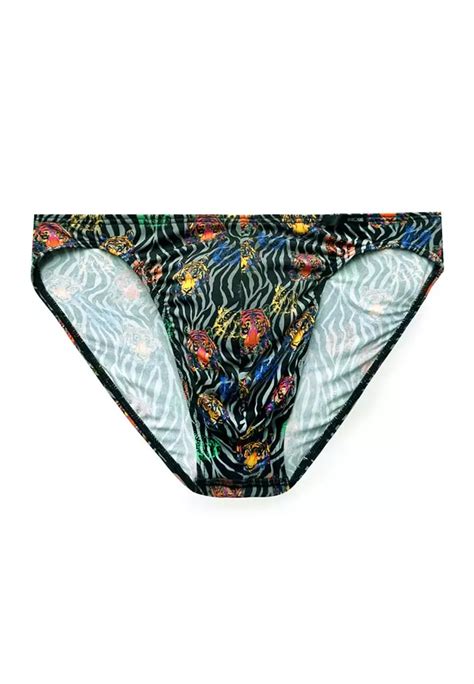 Buy HOM Funky Styles Comfort Micro Briefs Tiger 2024 Online ZALORA