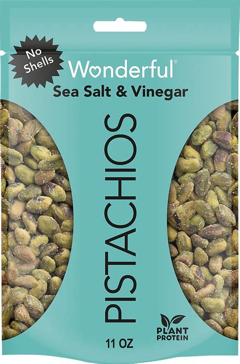 Buy Wonderful Pistachios No Shells Sea Salt Vinegar Flavored Nuts