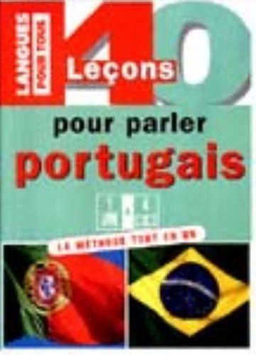 Amazon co jp 40 leçons pour parler portugais 1 livre coffret de 4