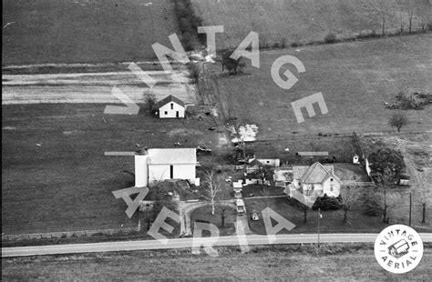 Vintage Aerial Ohio Morrow County 1973 6 Nmo 1