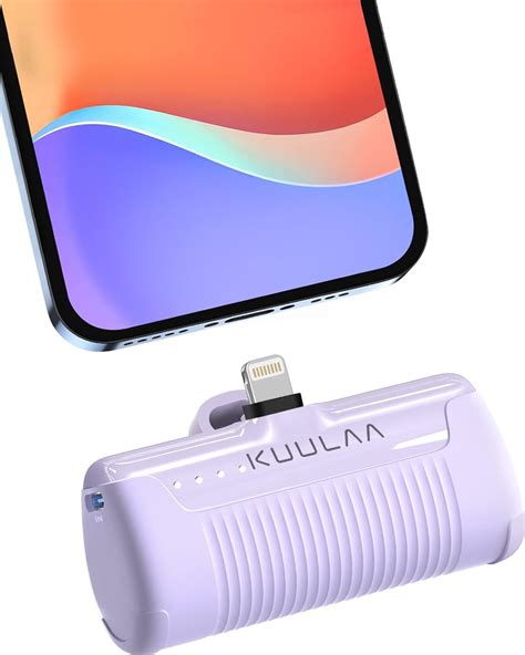 Kuulaa Mini Power Bank 4500 MAh Ultra Compact Power Bank Small