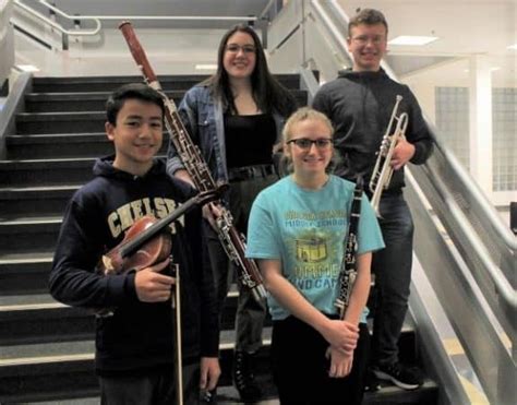 4 Chelsea High School musicians chosen for All-State ensembles ...