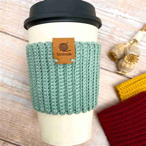 Quick And Easy Crochet Cup Cozy Free Pattern Dreamee Crochet