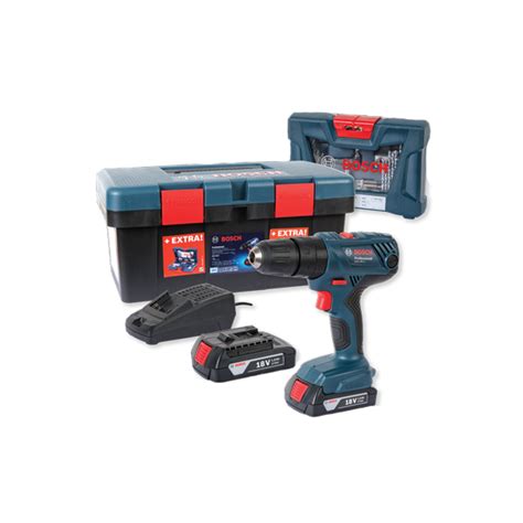 Bosch 18v Li Ion Cordless Impact Drill Kit Brights Hardware