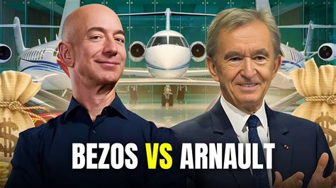 Battle Of Billionaires Jeff Bezos Vs Bernard Arnault Youtube