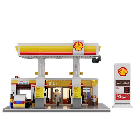 Cada Shell Retail Station C66026w Doubleecada