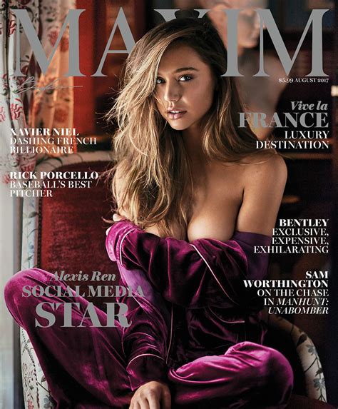 Maxim cover model Alexis Ren defends risqué bikini pics Alexis ren