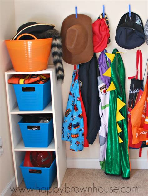 Diy Preschool Dress Up Corner Happy Brown House