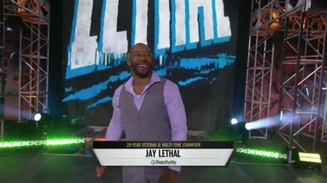 Jay Lethal Debuts At AEW Full Gear Says He S All Elite Cultaholic