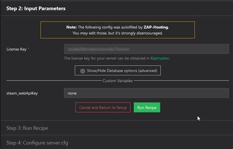 Txadmin Setup · Zap Hosting Docs