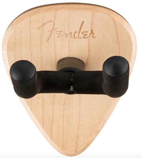 Fender Guitar Wall Hanger Maple Reverb