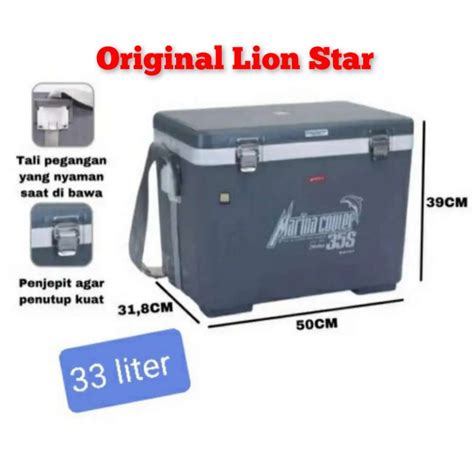 Jual Marina Cooler Box 35 S 33 Liter Lion Star Shopee Indonesia