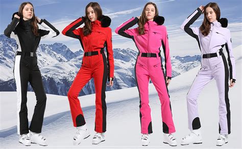 Gsou Snow Traje De Esqu Para Mujer De Una Pieza Para Snowboard