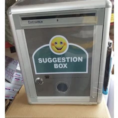 Aluminum Suggestion Box At Rs 1100piece Aluminum Boxes In New Delhi
