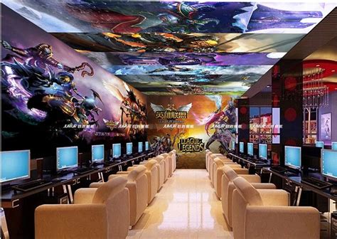 China Internet Cafe Interior Cyber Cafe Design Cyber Cafe Cyber