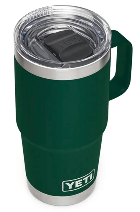 Yeti Rambler 20 Oz Travel Mug Northwoods Green