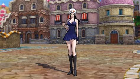 One Piece Pirate Warriors 3 Additional Costume Robin Dressrosa Ver