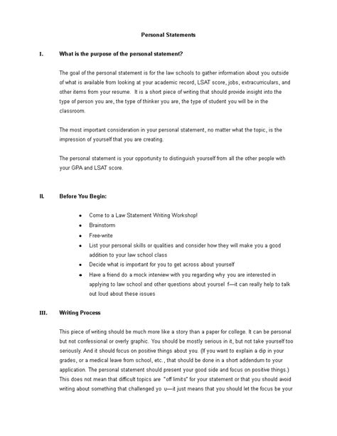 Harvard Graduate School Personal Statement Templates At