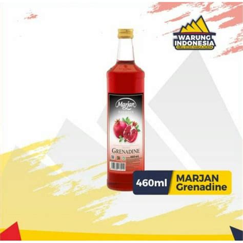 Jual MARJAN BOUDION SYRUP GRENADINE Shopee Indonesia