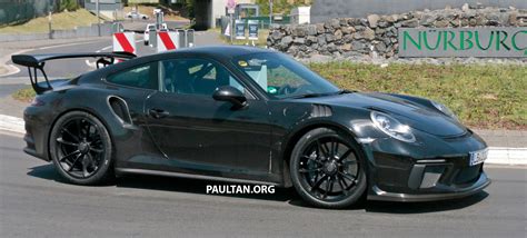 Spyshots Porsche Gt Rs Seen Testing Porsche Gt Rs