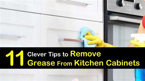 How To Clean Grease From Kitchen Cabinets Naturally Things In The Kitchen