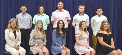 Leetonia High School Fall Homecoming Court News Sports Jobs Salem News