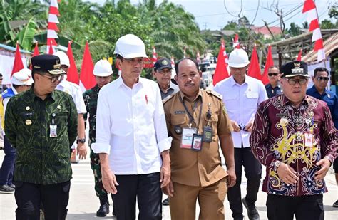 Dampingi Presiden Jokowi Pj Bupati Ppu Groundbreaking Tiga Proyek