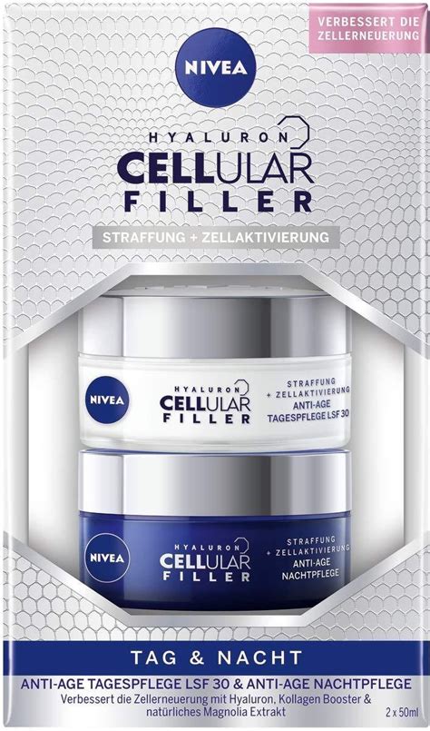 NIVEA Hyaluron Cellular Filler Firming Day And Night Care Set 2 Pack