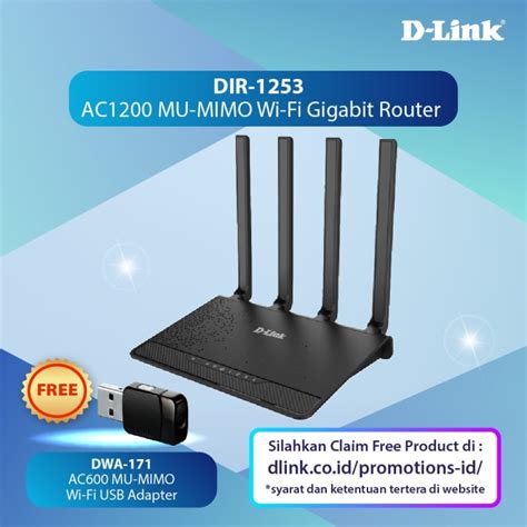 Jual D Link Dir Ac Mu Mimo Wi Fi Gigabit Router Jakarta