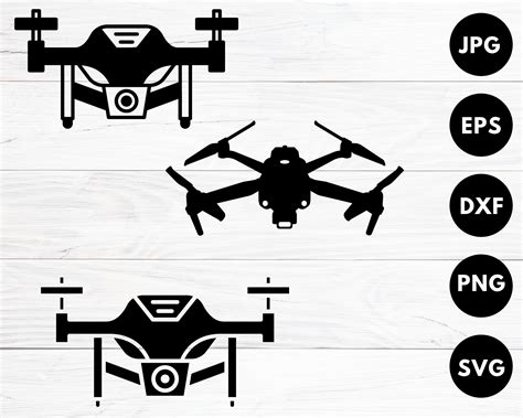 Drone Svg Bundle Drone Vector Drone Cut Files Drone Pilot Svg High