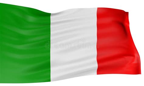 3d Italian Flag Stock Illustration Illustration Of Majestic 4229866